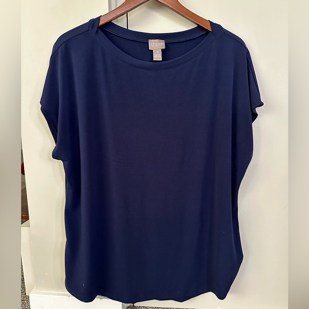 Chico's Navy Blue Top